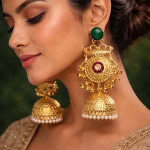Maharani Kashmiri earrings