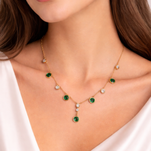 Antitarnish Chain- Emerald