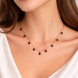 Antitarnish chain - Black drops